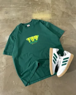 A Thousand Futures 'Happy Family' Tee - Forest