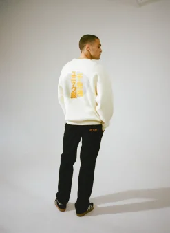A Thousand Futures 'Kyoto' Knit Sweater - Ecru