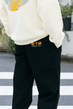A Thousand Futures 'Lucky' Work Trouser - Black