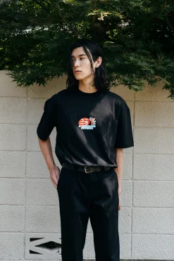 A Thousand Futures 'Lucky' Work Trouser - Black