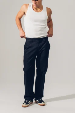 A Thousand Futures 'Lucky' Work Trouser - Black