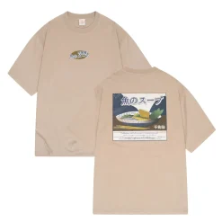 A Thousand Futures 'Miso' Tee - Stone