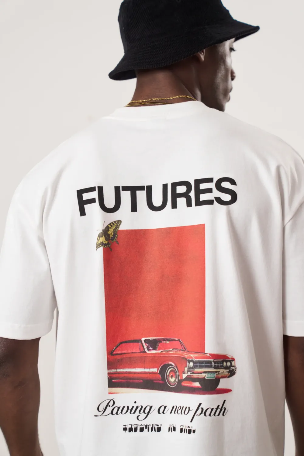 A Thousand Futures x GK 'A New Path' Tee - White