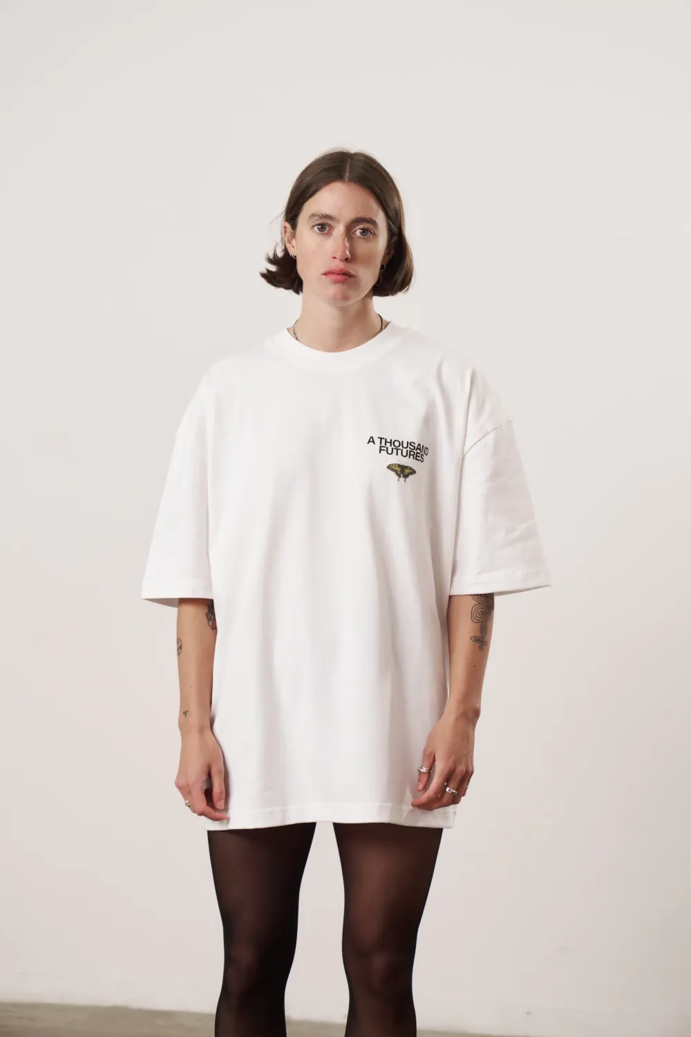 A Thousand Futures x GK 'A New Path' Tee - White