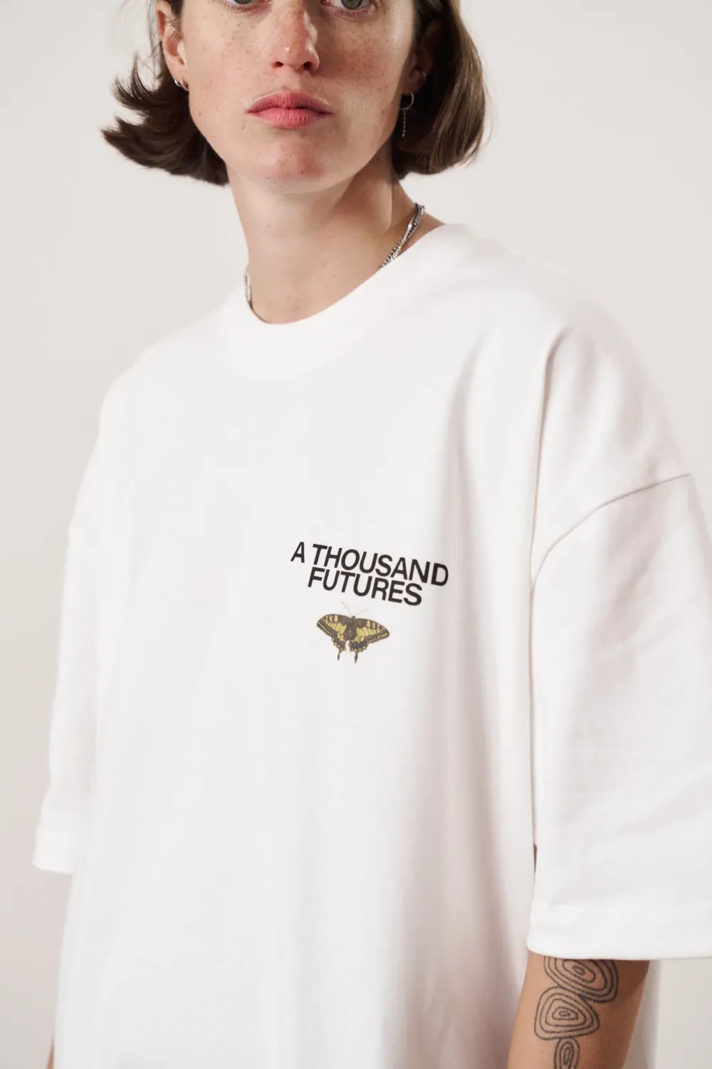 A Thousand Futures x GK 'A New Path' Tee - White