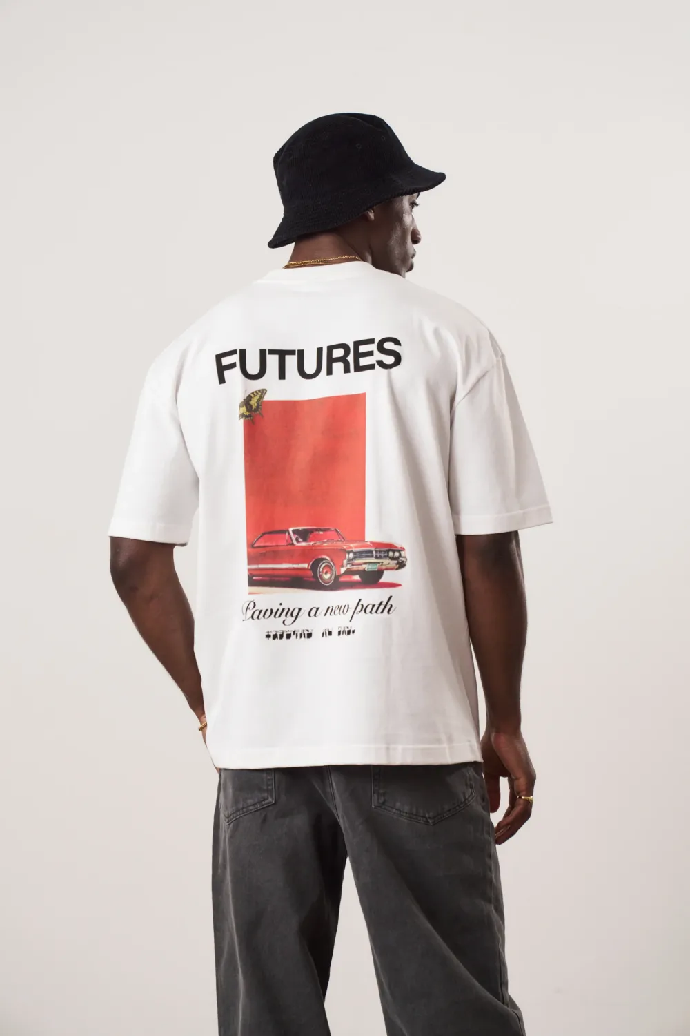 A Thousand Futures x GK 'A New Path' Tee - White