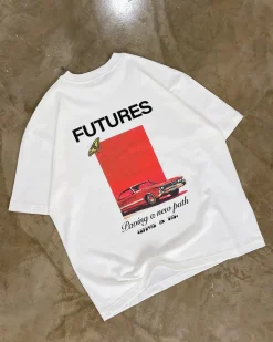 A Thousand Futures x GK 'A New Path' Tee - White