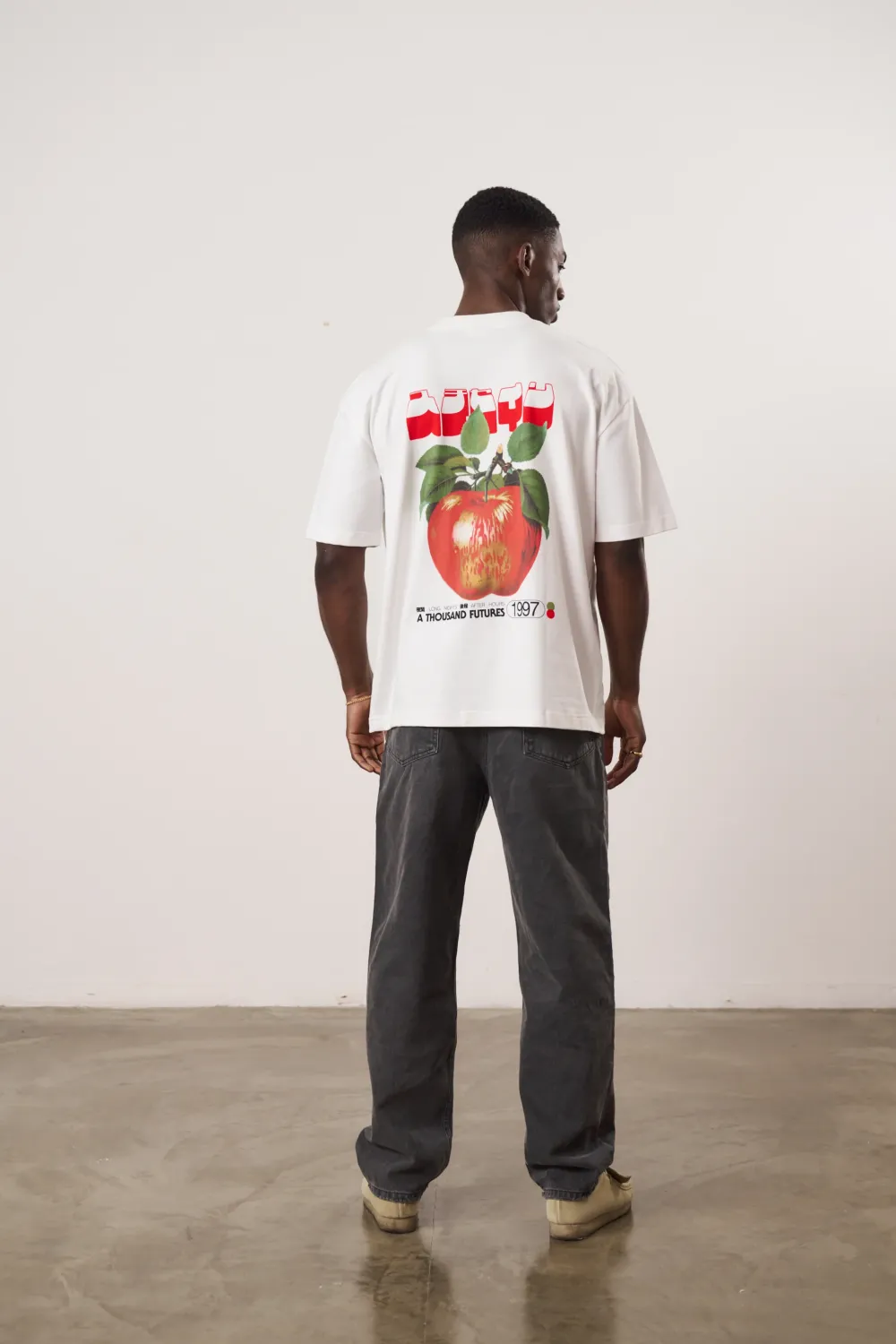 A Thousand Futures x GK 'Apple' Tee - White