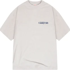 A Thousand Futures x GK 'Country Club' Tee - Ash Grey *FRONT PRINT ONLY*