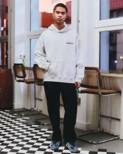 A Thousand Futures x GK 'Country Club' Vintage Washed Hoodie - Ash Grey