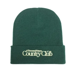 A Thousand Futures x GK 'Country Club' Beanie - Forest Green
