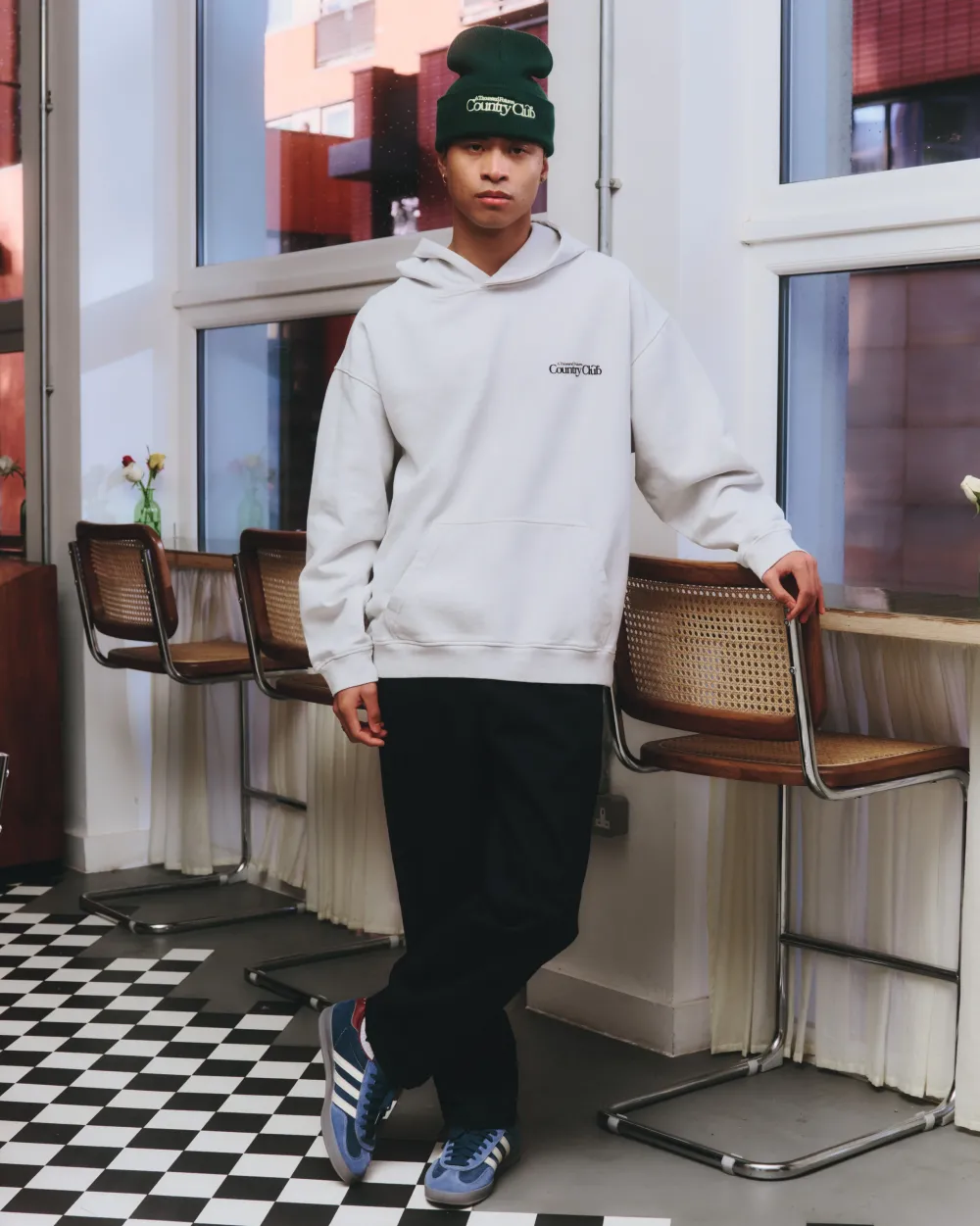 A Thousand Futures x GK 'Country Club' Beanie - Forest Green