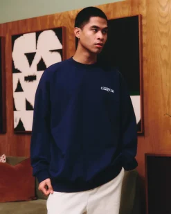A Thousand Futures x GK 'Country Club' Sweater - Navy