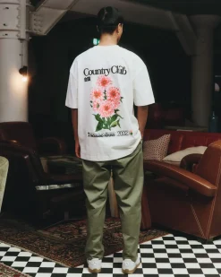 A Thousand Futures x GK 'Country Club' Tee - Off-White