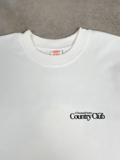 A Thousand Futures x GK 'Country Club' Tee - Off-White