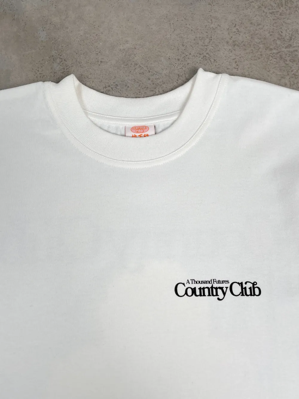 A Thousand Futures x GK 'Country Club' Tee - Off-White