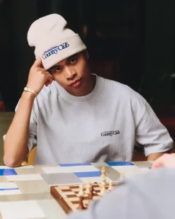 A Thousand Futures x GK 'Country Club' Beanie - Sand