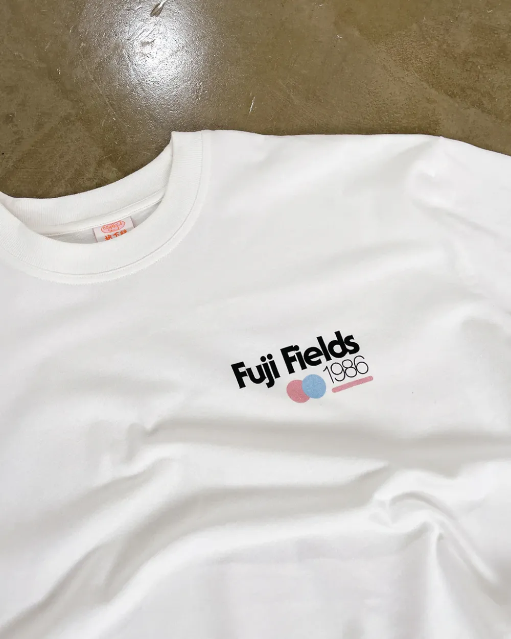 A Thousand Futures x GK 'Fuji Fields' Tee - White
