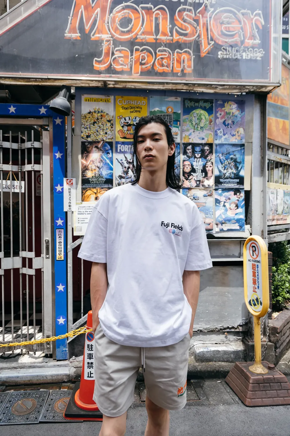 A Thousand Futures x GK 'Fuji Fields' Tee - White