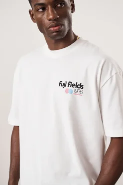 A Thousand Futures x GK 'Fuji Fields' Tee - White