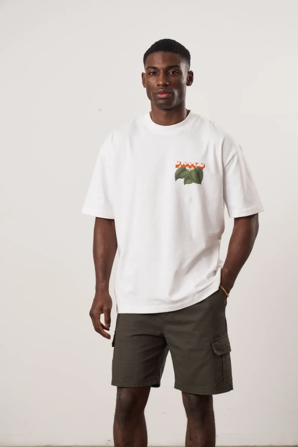 A Thousand Futures x GK 'Weeping Willow' Tee - White