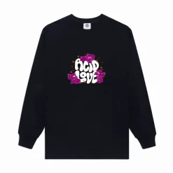 ACID LOVE 0.06 'Fantasy' Longsleeve Tee - Black