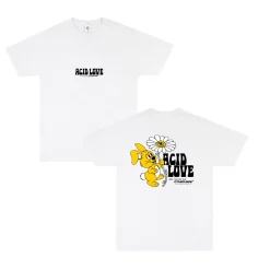 ACID LOVE 0.06 'Other Side' Tee - White