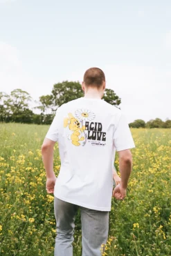 ACID LOVE 0.06 'Other Side' Tee - White