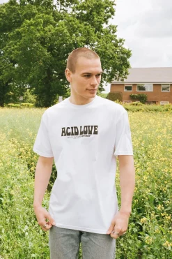 ACID LOVE 0.06 'Other Side' Tee - White