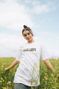 ACID LOVE 0.06 'Other Side' Tee - White