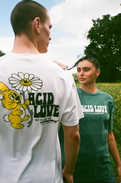ACID LOVE 0.06 'Other Side' Tee - White