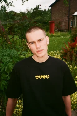ACID LOVE 0.06 'Siamese' Tee - Black