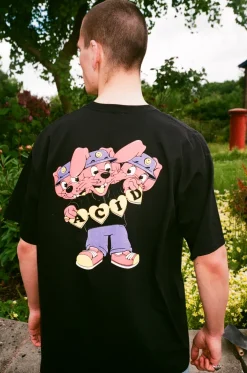 ACID LOVE 0.06 'Siamese' Tee - Black