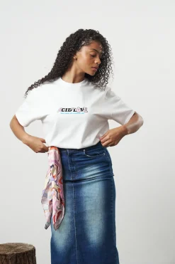 ACID LOVE 'Mushroom' Tee - White