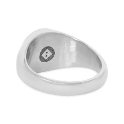 UN:IK Essentials Angel Signet Ring - Silver