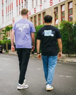 AwayDays 'Round The World' Tee - Black