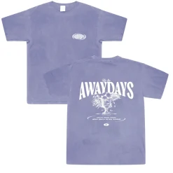 AwayDays 'Trophy' Tee - Vintage Washed Purple