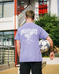 AwayDays 'Trophy' Tee - Vintage Washed Purple
