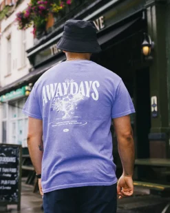AwayDays 'Trophy' Tee - Vintage Washed Purple