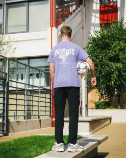 AwayDays 'Trophy' Tee - Vintage Washed Purple