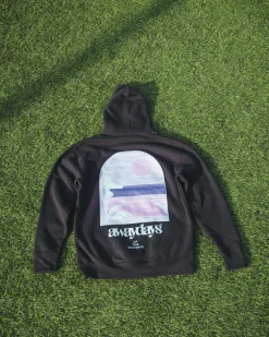 AwayDays 'Tropical Pitch' Hoodie - Black