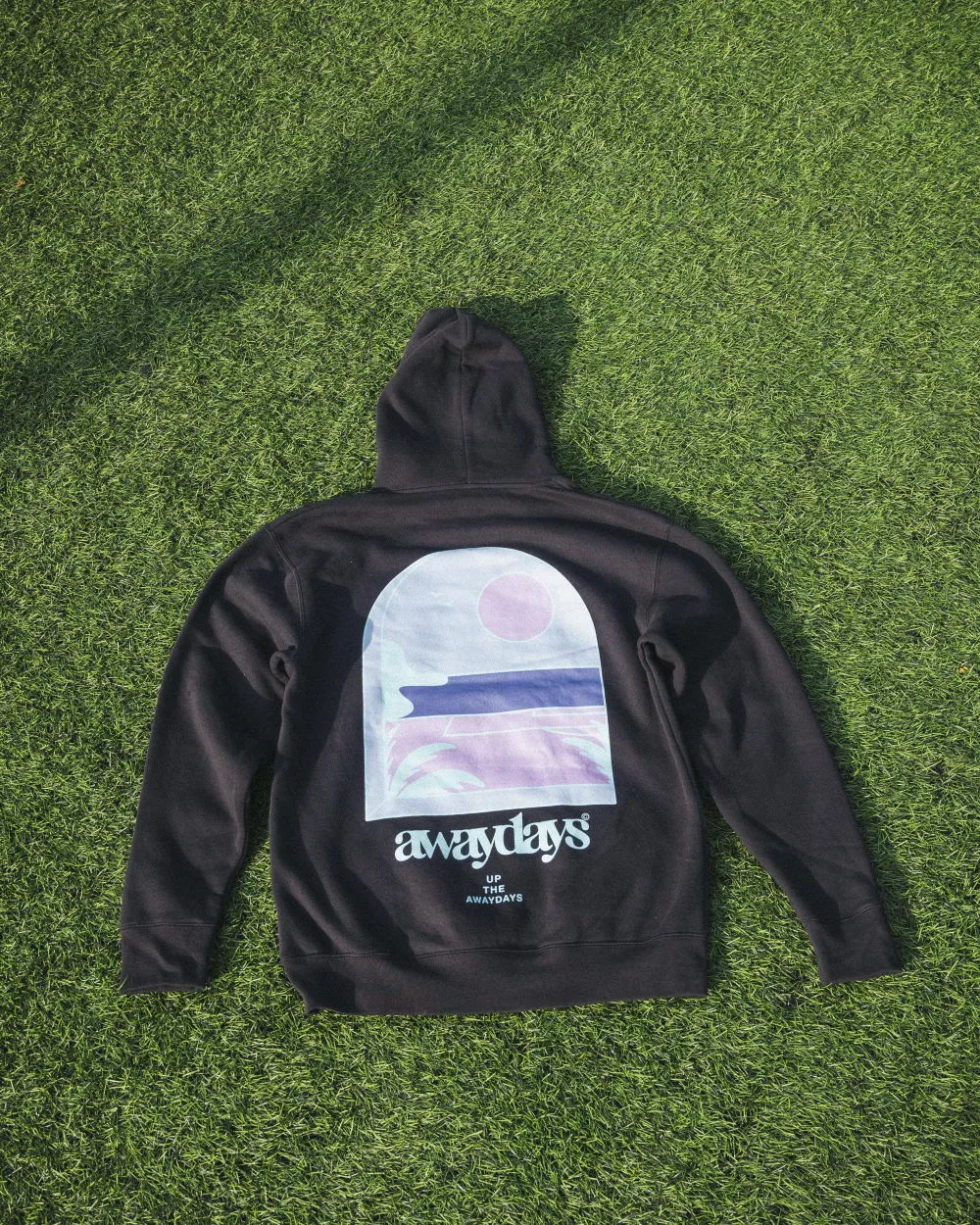 AwayDays 'Tropical Pitch' Hoodie - Black