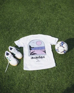 AwayDays 'Tropical Pitch' Tee - White