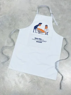 Bada Bing x UN:IK 'Dead Hungry' Apron - Grey
