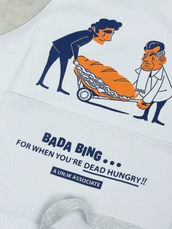Bada Bing x UN:IK 'Dead Hungry' Apron - Grey