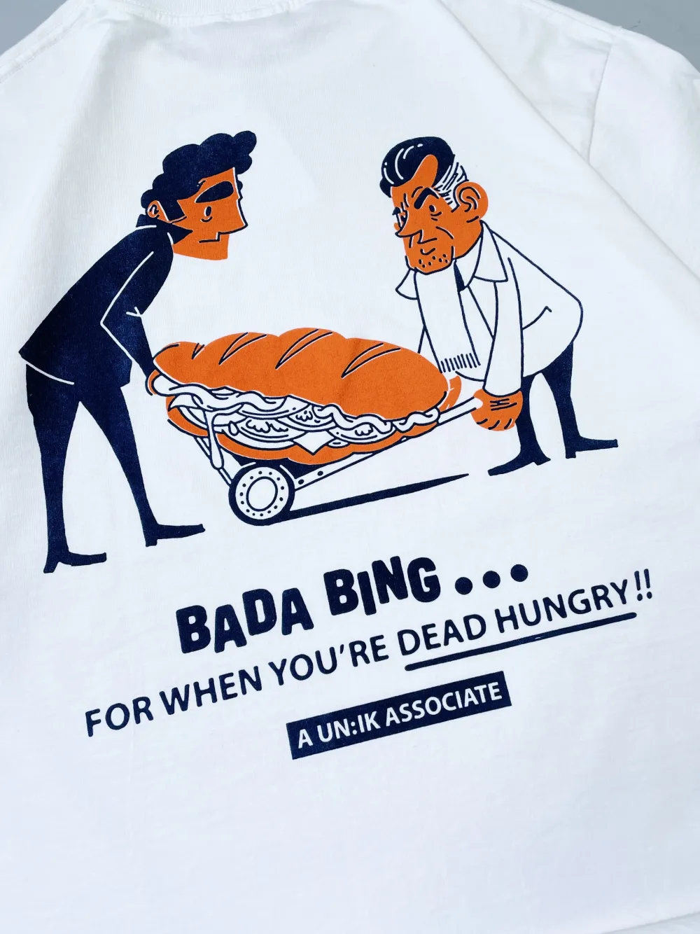 Bada Bing x UN:IK 'Dead Hungry' Tee - White