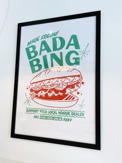 Bada Bing x UN:IK 'Fresh Hoagie' Print