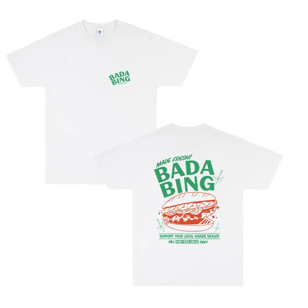 Bada Bing x UN:IK 'Fresh Hoagie' Tee - White
