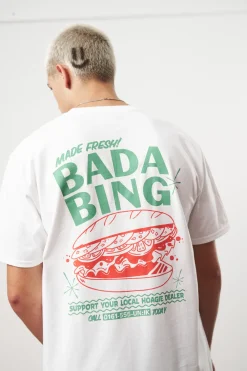 Bada Bing x UN:IK 'Fresh Hoagie' Tee - White