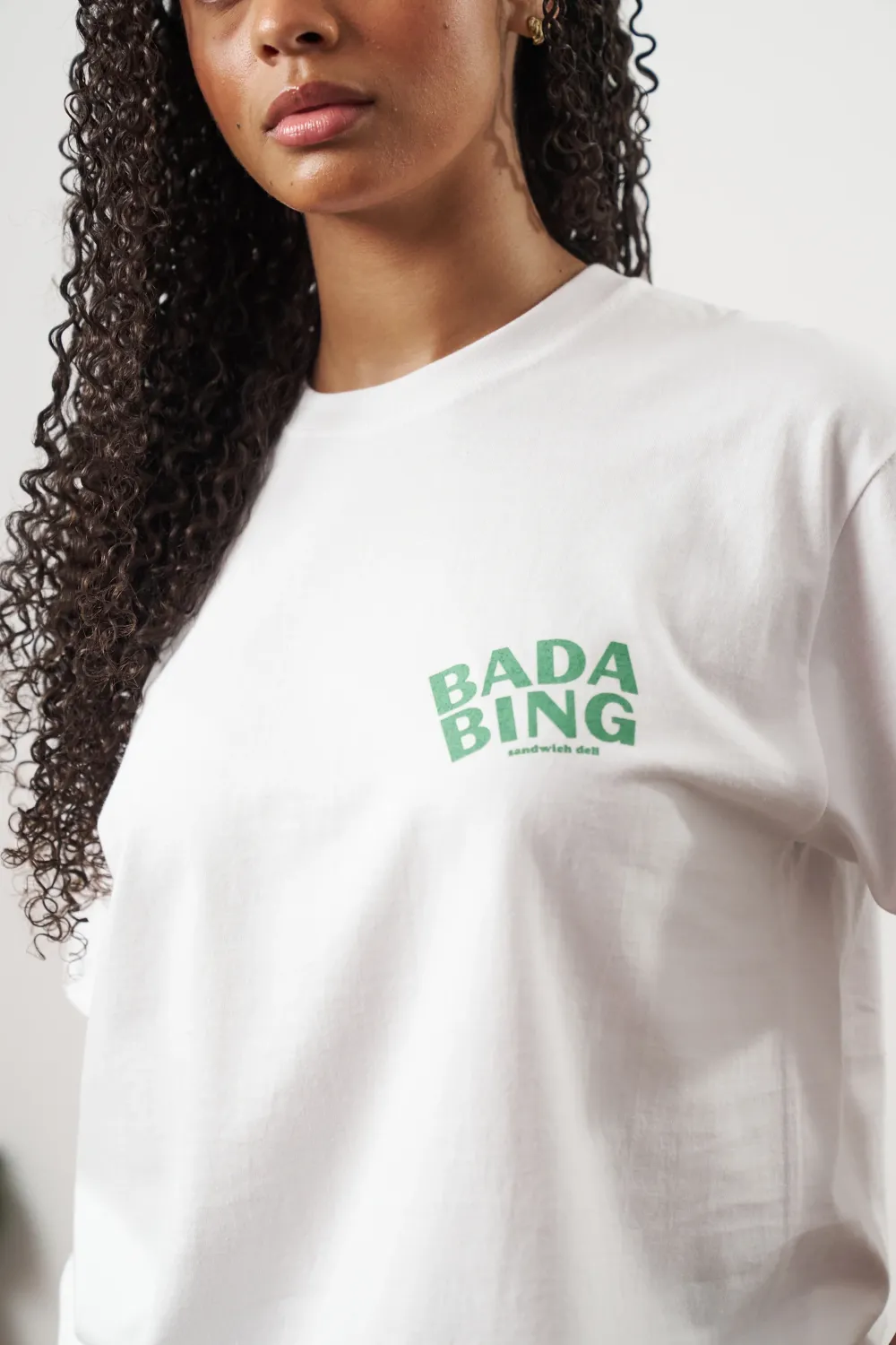 Bada Bing x UN:IK 'Fresh Hoagie' Tee - White